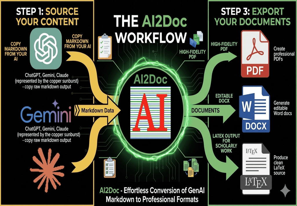 AI2Doc Infographic