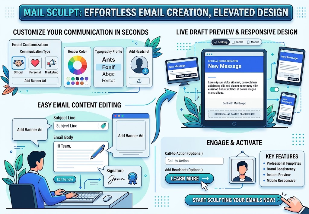 MailSculpt Infographic
